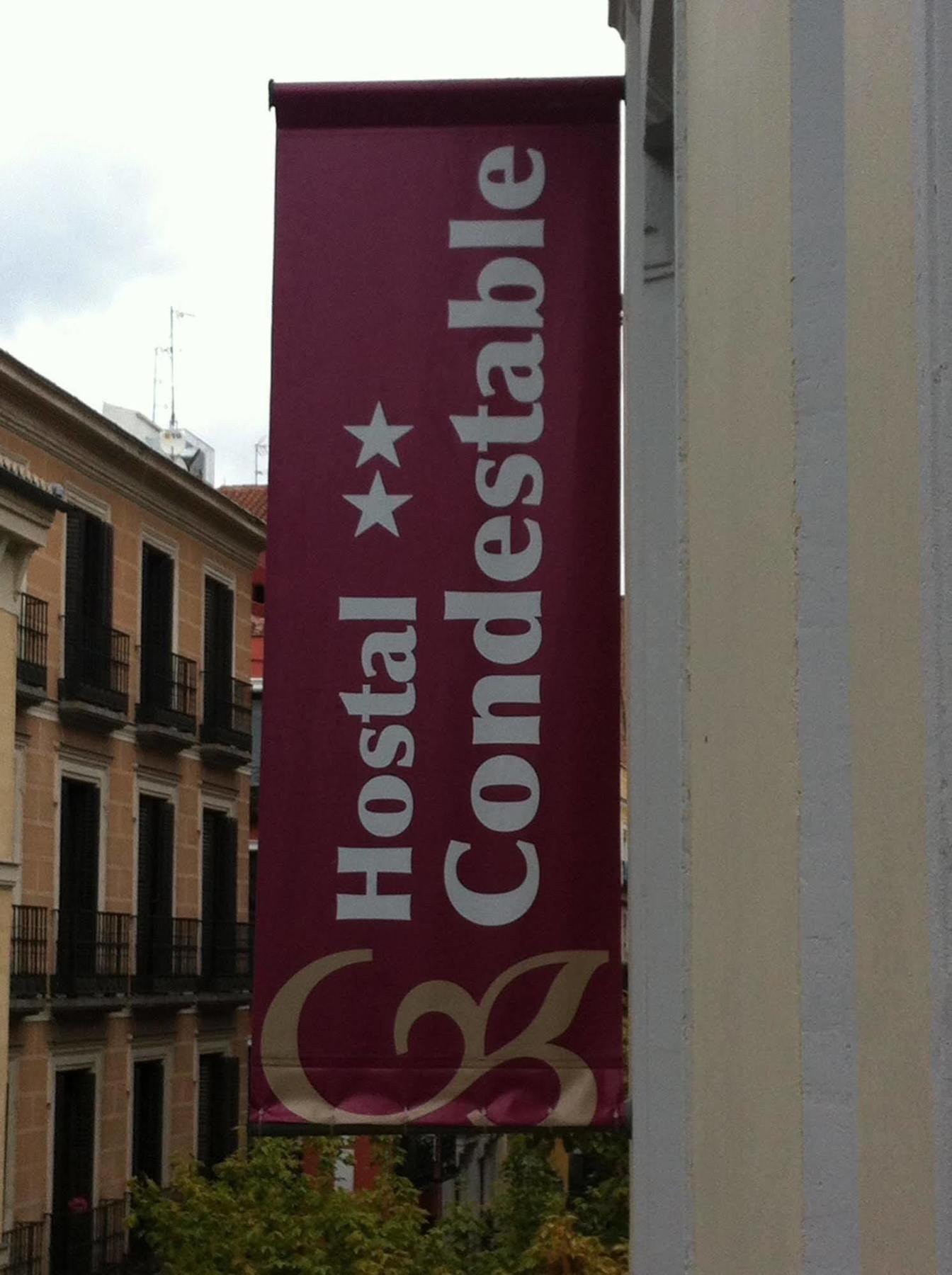 Hostal Condestable Madri Exterior foto